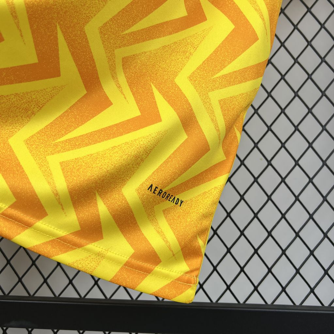 Camisola S L B retrô away AMARELA 2022/23