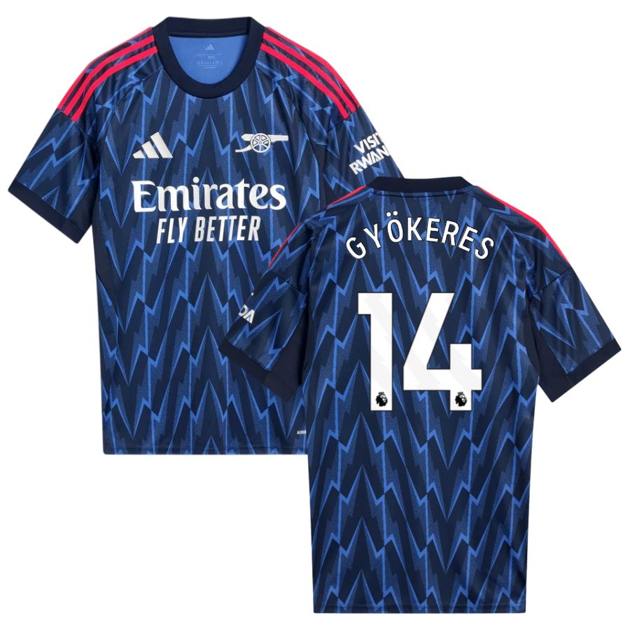 Camisola alternativo GYÖKERES 14 azul 2025/26