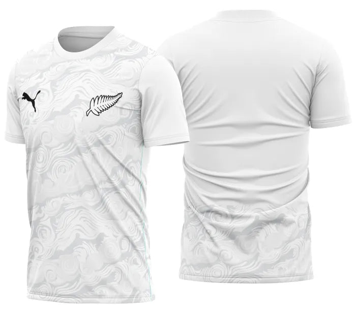 Camisola Seleção da Nova Zelândia principal branca - Copa do Mundo 2026