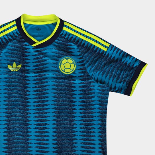 Camisola Seleção da Colombia alternativa azul - Copa do Mundo 2026