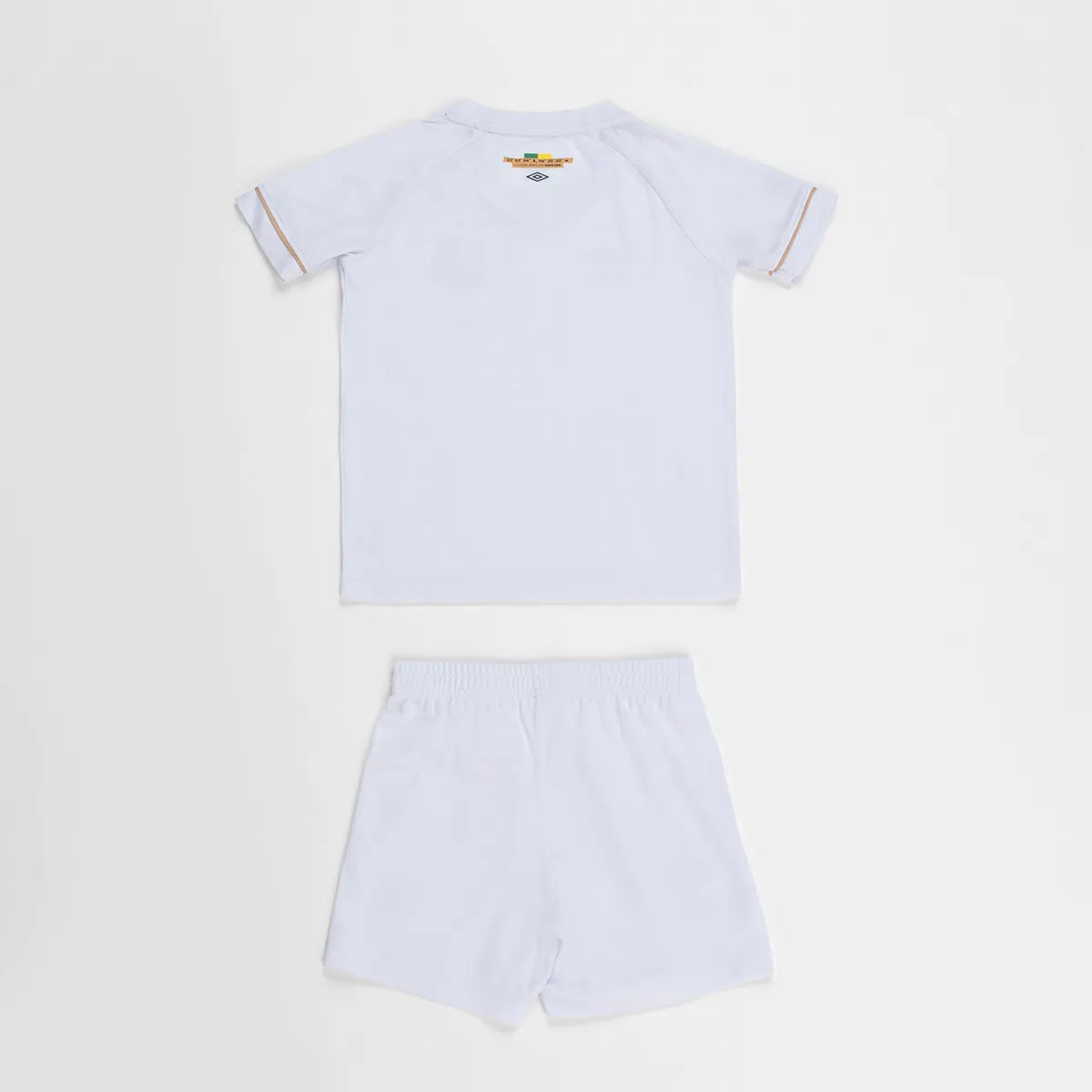 Conjunto Infantil Santos home branco 2026