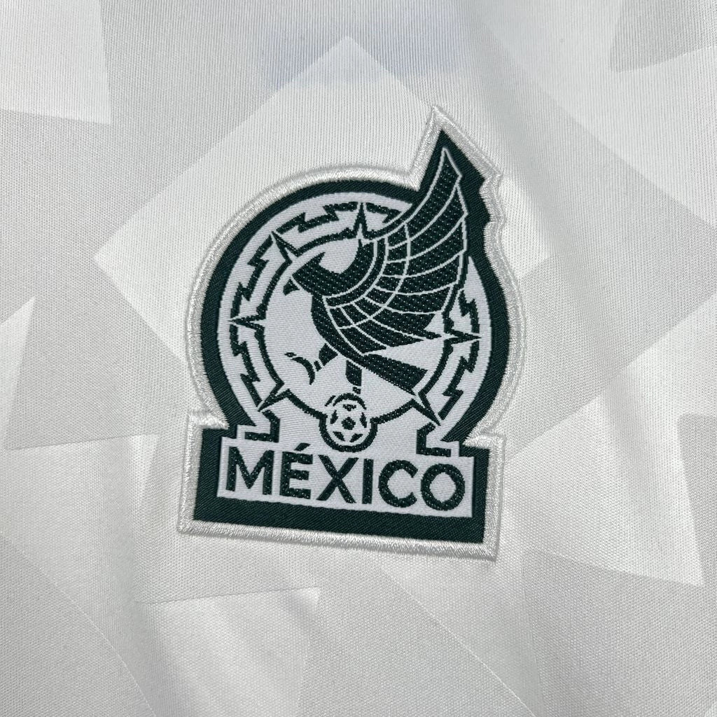 Camisola México FEMININA alternativa Copa do Mundo 2026 - branca