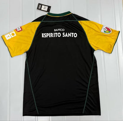 Camisola retrô preta 2002/2003 - away