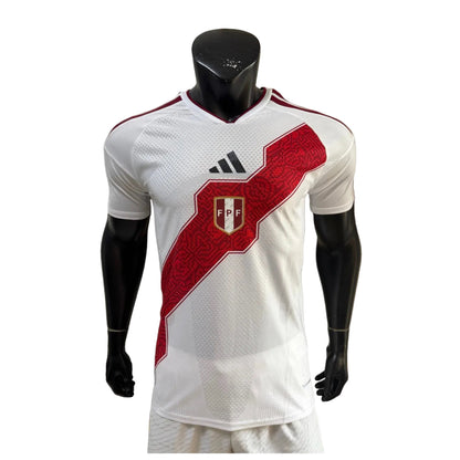 Camisola Perú principal copa do mundo 2026 branca - PLAYER