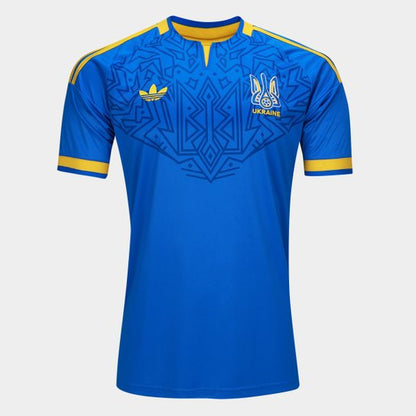 Camisola Seleção da Ucrânia alternativa azul - Copa do Mundo 2026