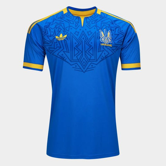 Camisola Seleção da Ucrânia alternativa azul - Copa do Mundo 2026