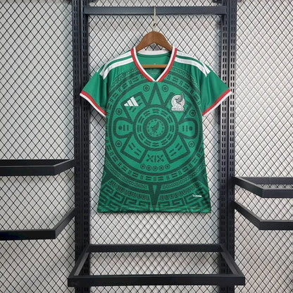 Camisola México FEMININA principal Copa do Mundo 2026 - verde