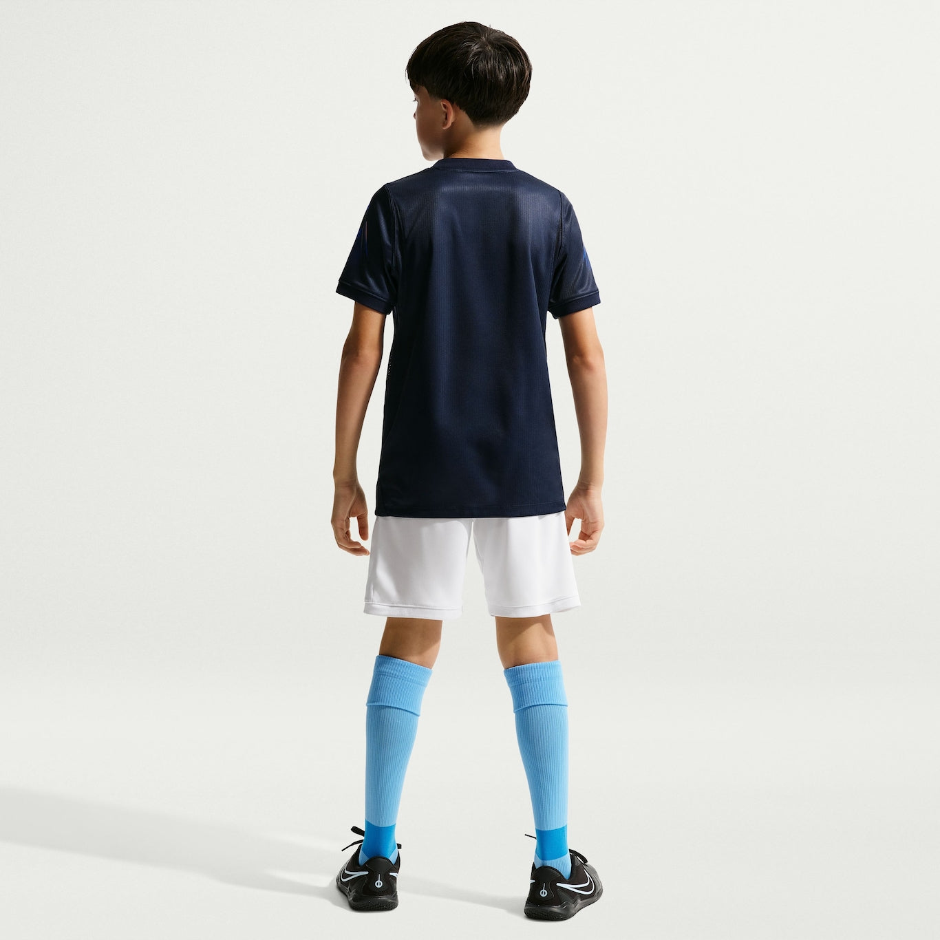 Conjunto infantil Seleção Uruguai alternativo azul/preto COPA DO MUNDO 2026