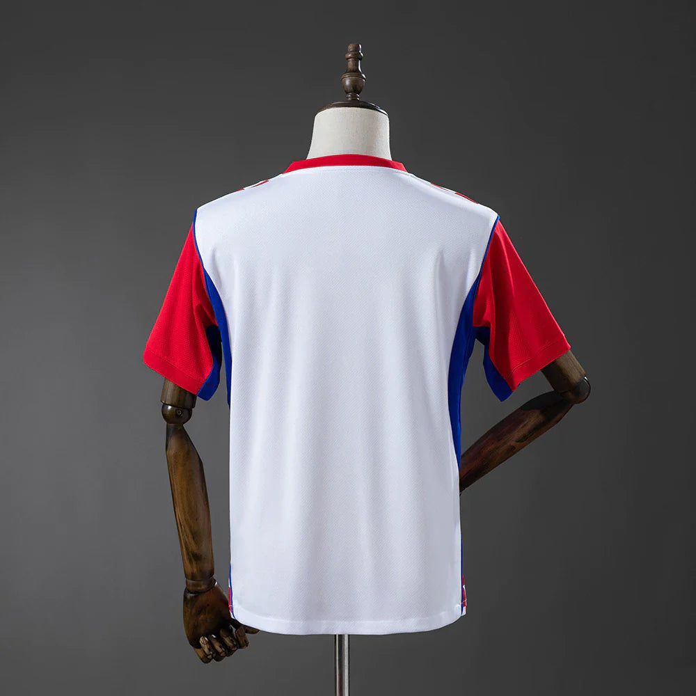 Camisola Seleção da Croácia principal branca/vermelha - Copa do Mundo 2026
