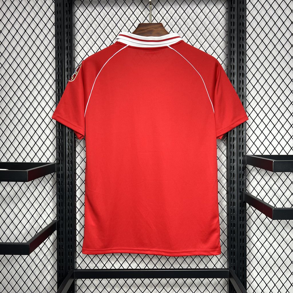 Camisola Retrô Home 1994/95 vermelha