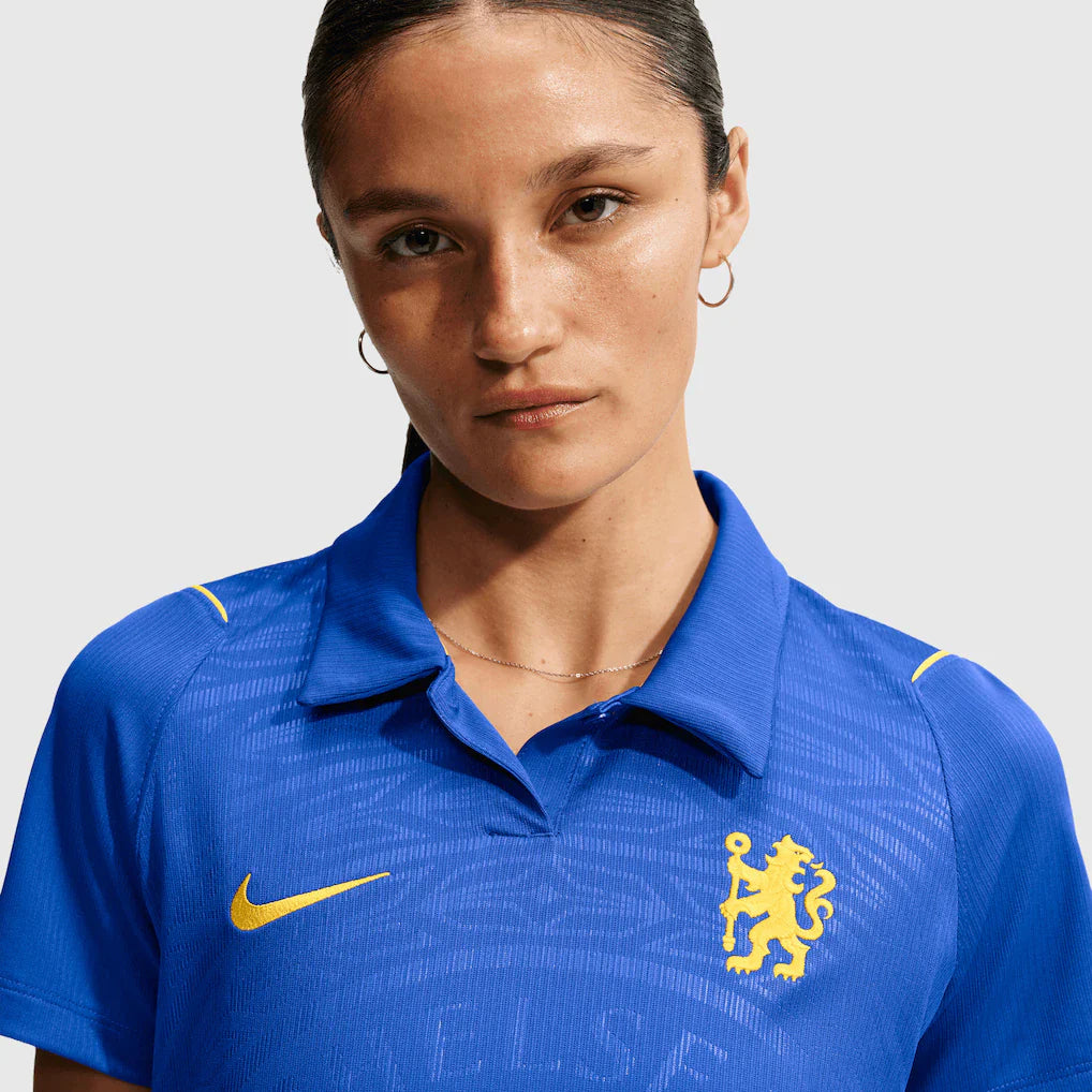 Camisola Chelsea FEMININA principal 2026/27 azul