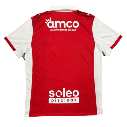 Camisola Braga Vermelha home 2025/26