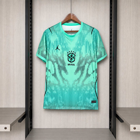 Camisola Brasil guarda redes Copa do Mundo 2026 - verde