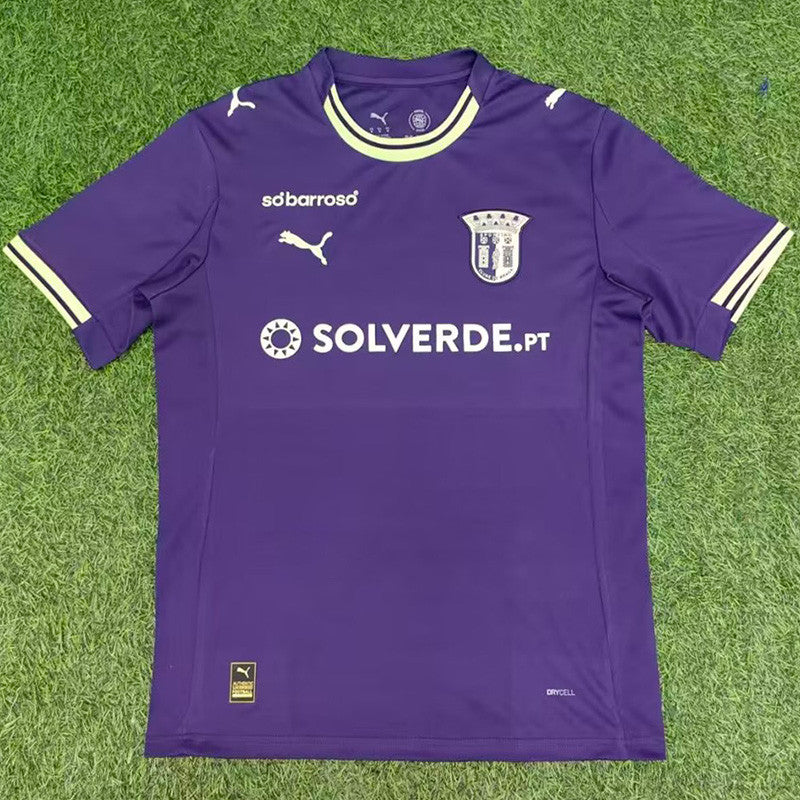 Camisola Braga roxa third 2025/26