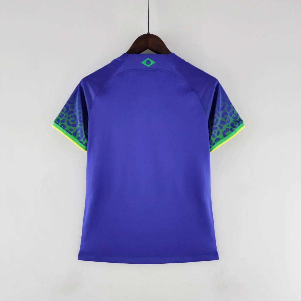 Camisola Brasil Away 2022 FEMININA