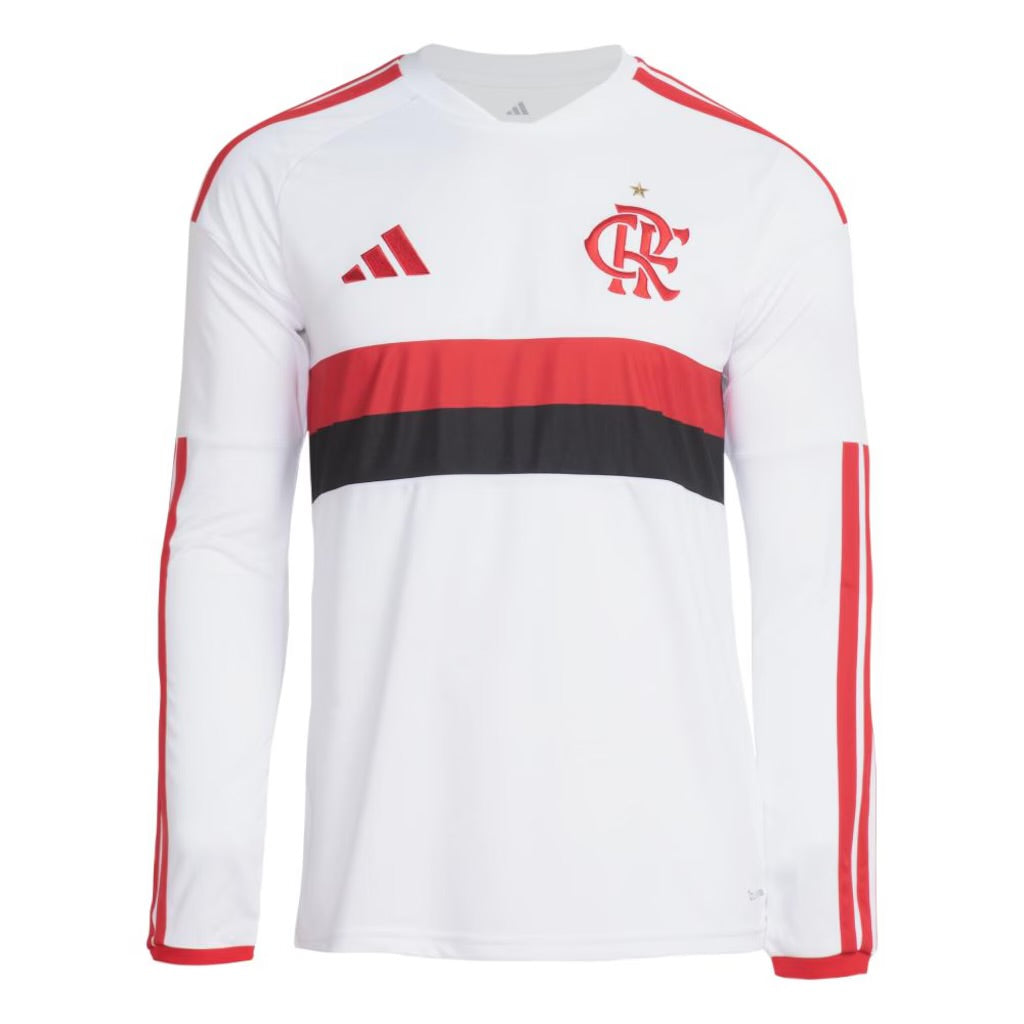Camisola Manga longa Flamengo Away 2026/27 branca