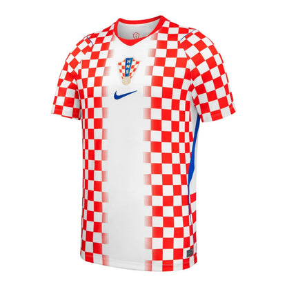 Camisola Seleção da Croácia principal branca/vermelha - Copa do Mundo 2026