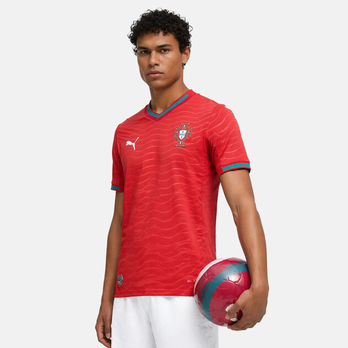 Camisola Seleção Portugal principal vermelha COPA DO MUNDO 2026 - PLAYER - AUTHENTIC