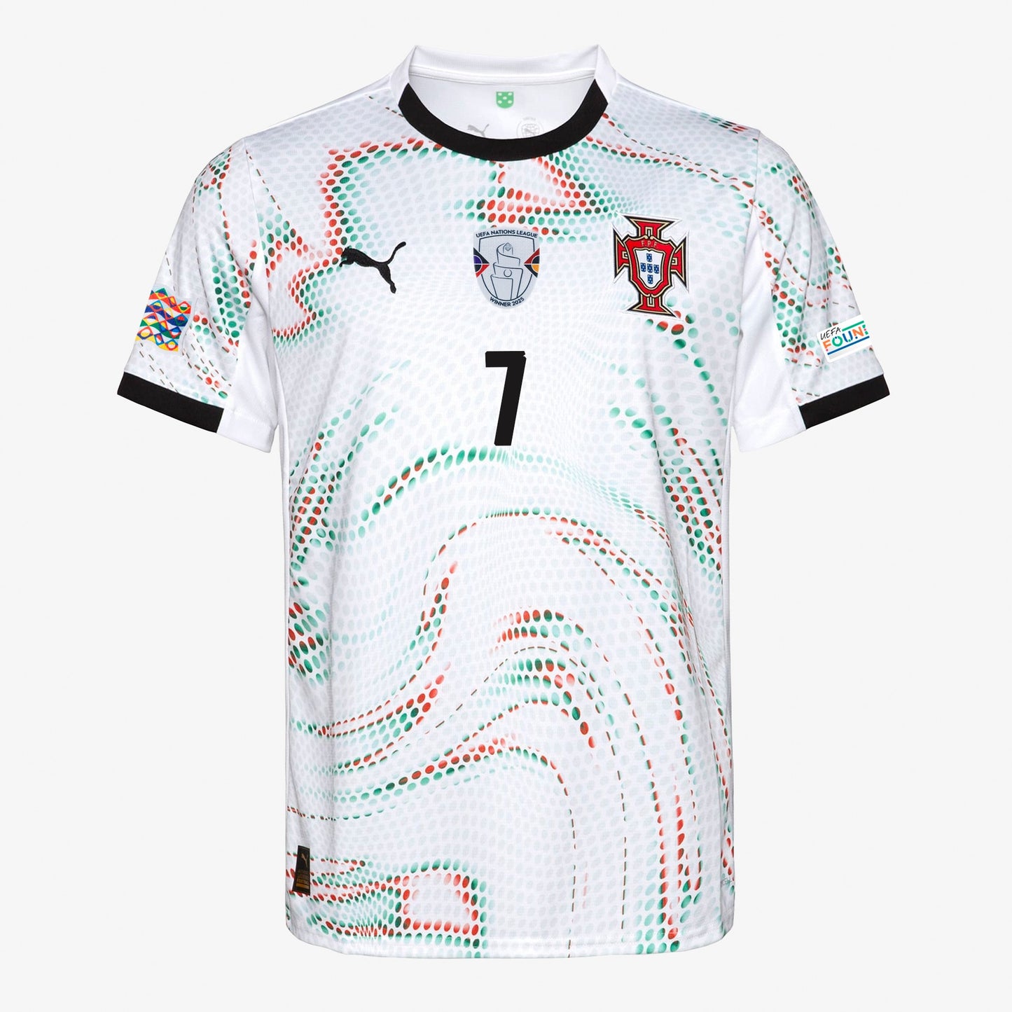 Camisola Seleção Portugal branca alternativa 2025