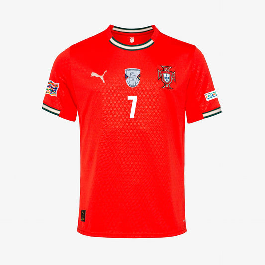 Camisola Seleção Portugal vermelha principal 2025
