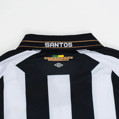 Camisola Santos Away 2026/27 branca/preto