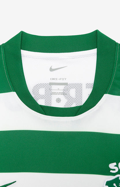 Camisola SPECIAL EDITION principal 2025/26 verde e branca