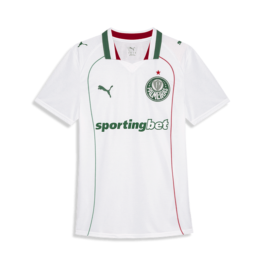 Camisola Palmeiras branca alternativa 2026/27