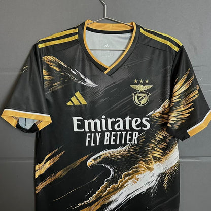 Camisola Águia concept exclusiva preta e dourada 2026/27 - LANÇAMENTO