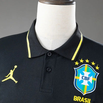 Camisola Brasil Jhordan Preta 2026