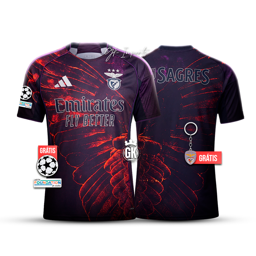 Camisola Águia x Vhils quarto equipamento 2026/27 - LANÇAMENTO