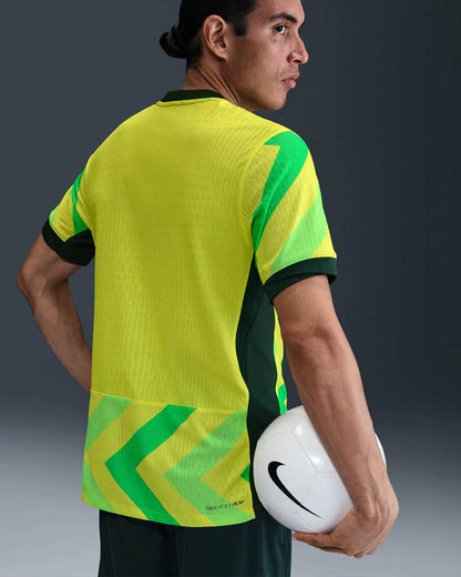 Camisola Seleção da Australia principal verde/amarela - Copa do Mundo 2026