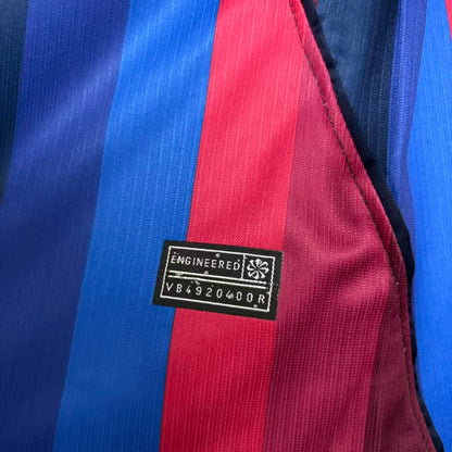 Camisola Barcelona home azul e vermelho 2026/27