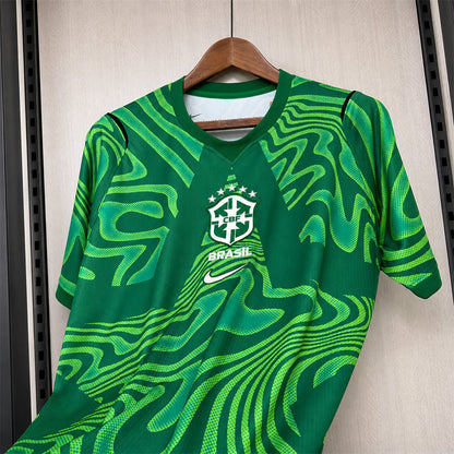 Camisola Brasil Home guarda redes Copa do Mundo 2026 - verde