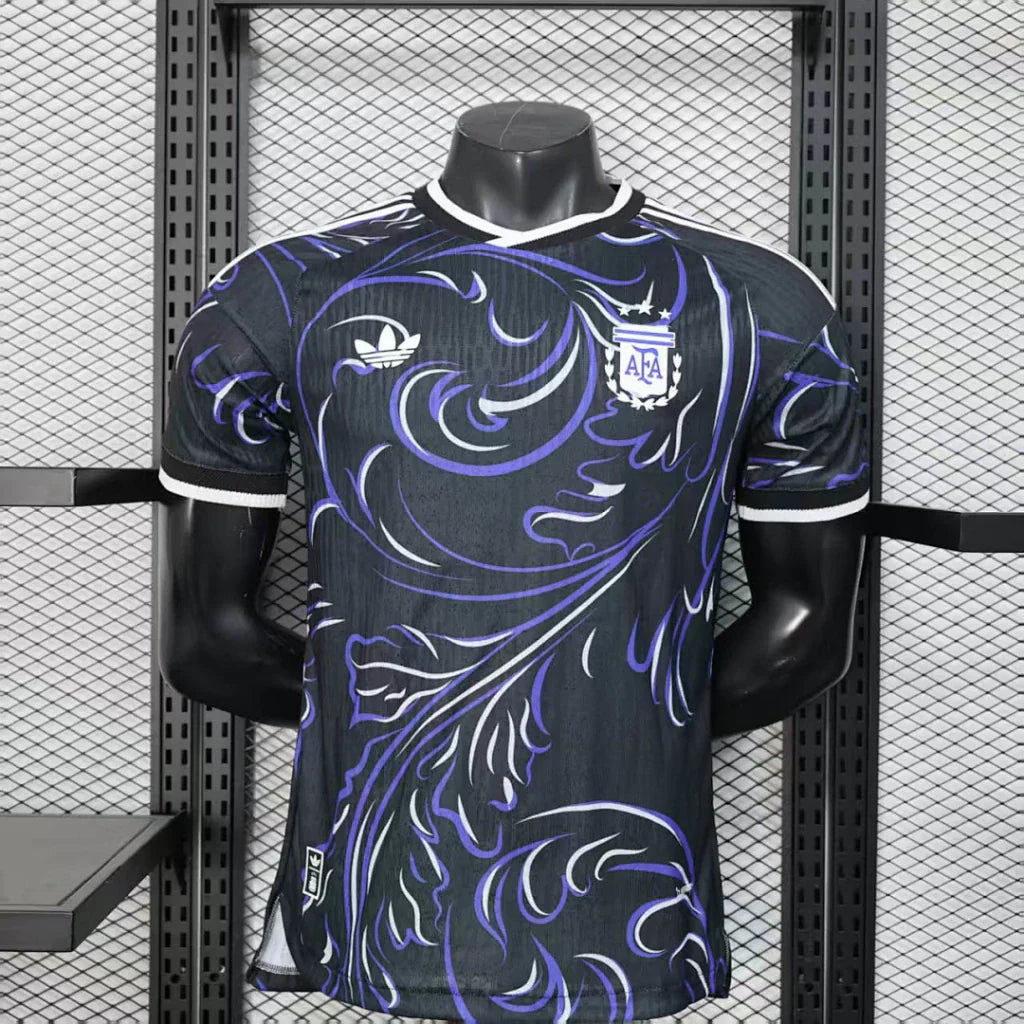 Camisola Seleção Argentina alternativa preta/azul COPA DO MUNDO 2026 - PLAYER - AUTHENTIC