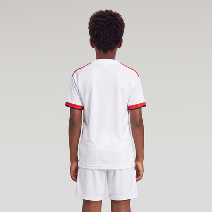 Conjunto Infantil Flamengo Away 2026/27 - branca