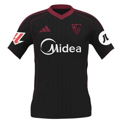 Camisola Sevilla terceira preta 2025/26