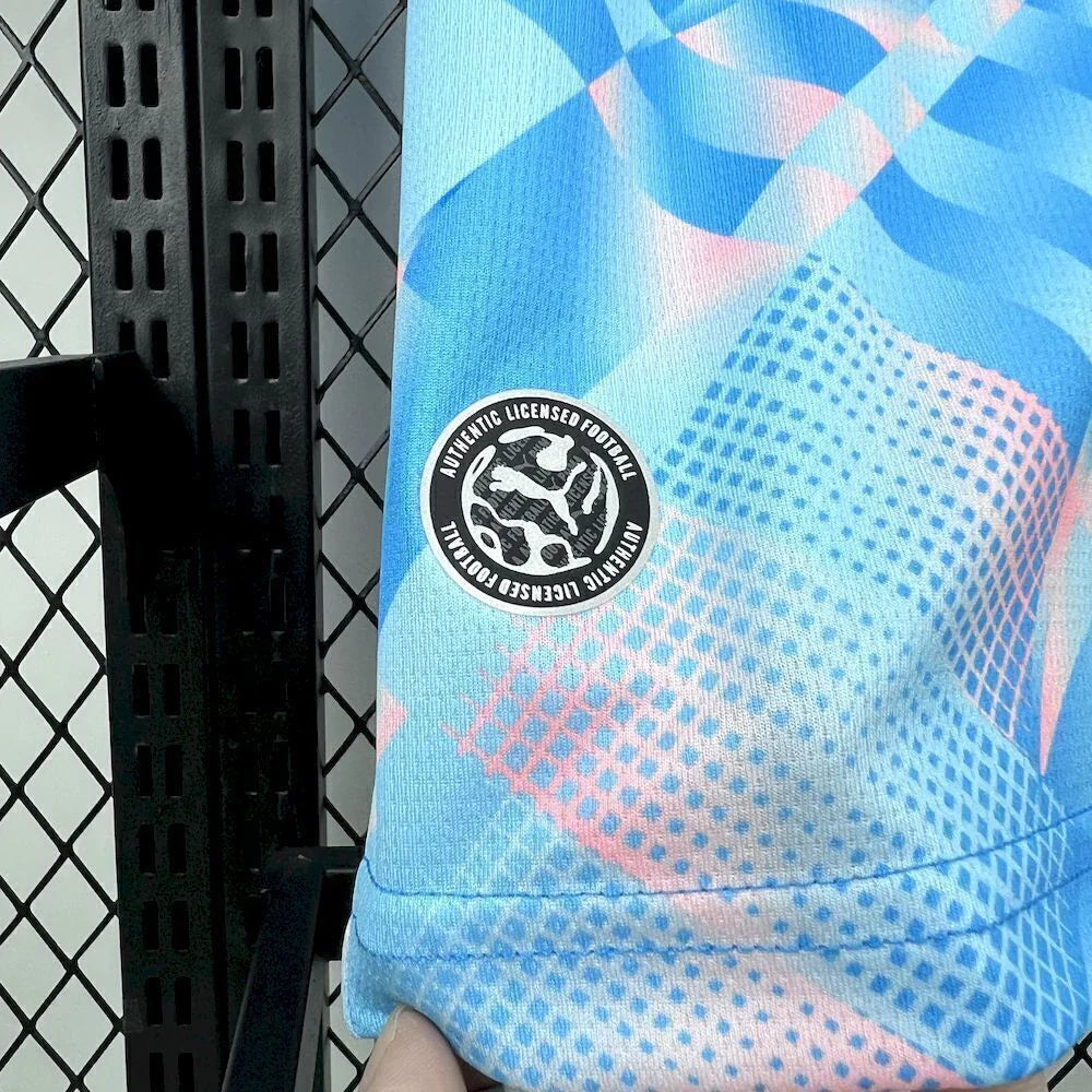 Camisola Seleção da Suiça alternativa azul - Copa do Mundo 2026