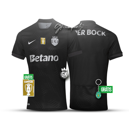 Camisola AWAY alternativo 2025/26 preto