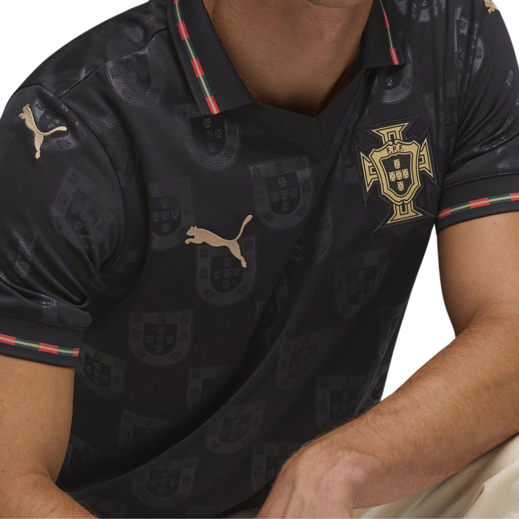 Camisola Seleção Portugal edição especial pantera negra EUSÉBIO 2026/27 - ADEPTO