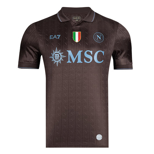 Camisola Napoles third preta 2025/26 - napoli