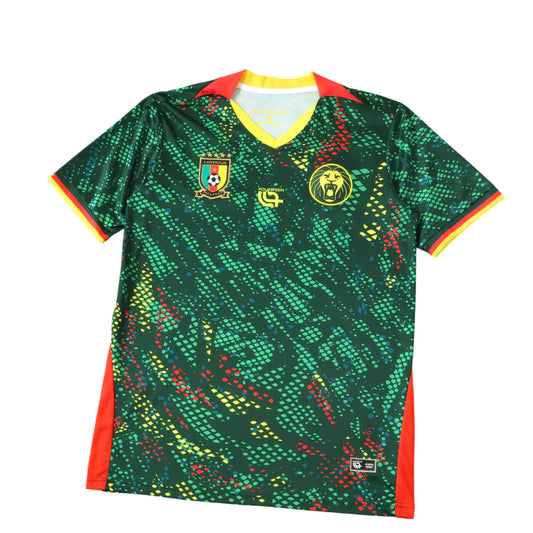 Camisola Seleção de Camarões principal verde - Copa do Mundo 2026
