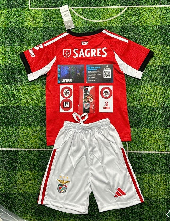 Conjunto infantil PRINCIPAL vermelho 2025/26