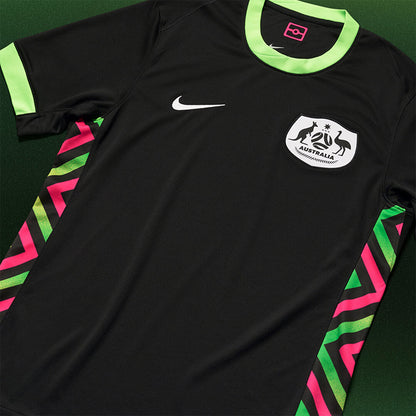 Camisola Seleção da Australia alternativa preta - Copa do Mundo 2026