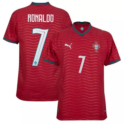 Camisola Seleção de Portugal RONALDO 7 principal COPA DO MUNDO 2026 - vermelha