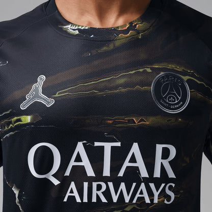 Camisola PSG jordan 2026 Night Edition preta - LANÇAMENTO