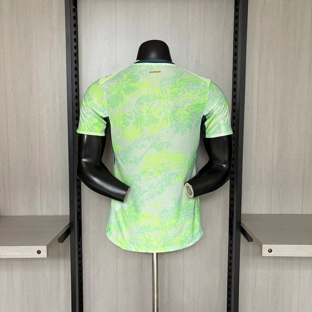 Camisola Suíça alternativa copa do mundo 2026 verde - PLAYER