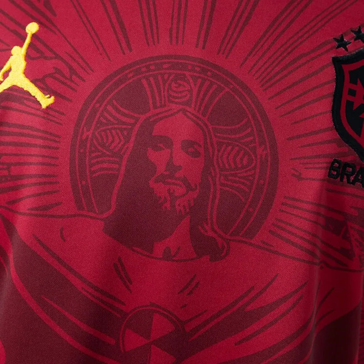 Camisola Brasil Vermelha Concept 2026