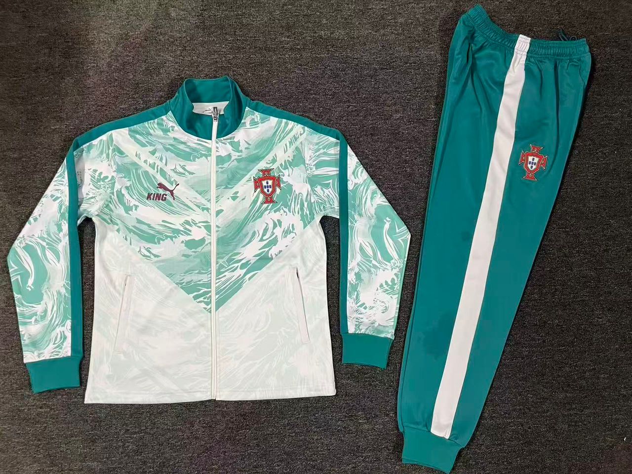 Fato de Treino Seleção de Portugal king cor verde 2026/27
