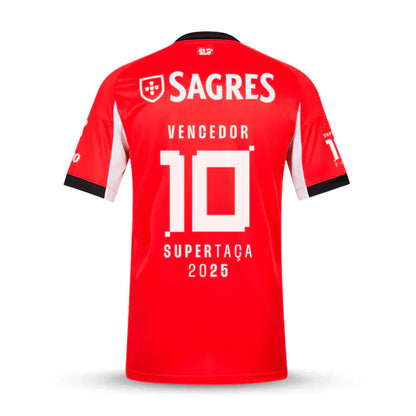 Camisola campeão SUPERTAÇA PRINCIPAL vermelha 2025/26