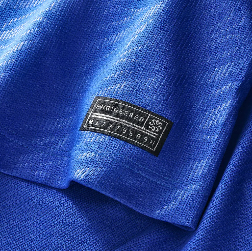 Conjunto Infantil Chelsea principal 2026/27 azul